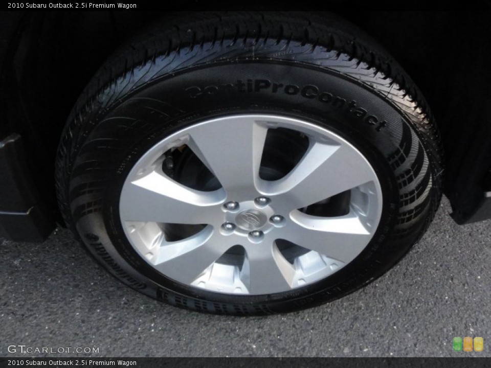 2010 Subaru Outback 2.5i Premium Wagon Wheel and Tire Photo #52533351