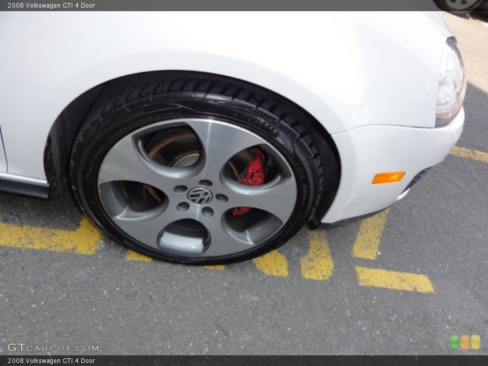 2008 Volkswagen GTI 4 Door Wheel and Tire Photo #52537527