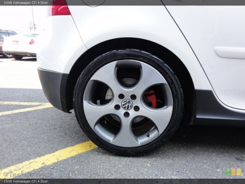 2008 Volkswagen GTI 4 Door Wheel and Tire Photo #52537560