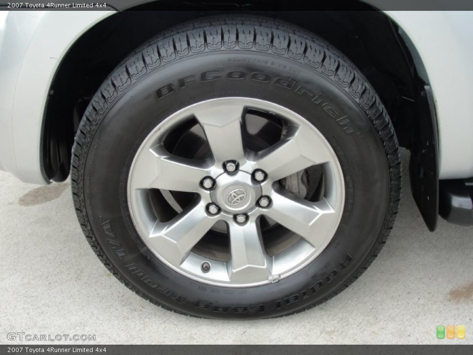2007 Toyota 4Runner Limited 4x4 Wheel and Tire Photo #52538712
