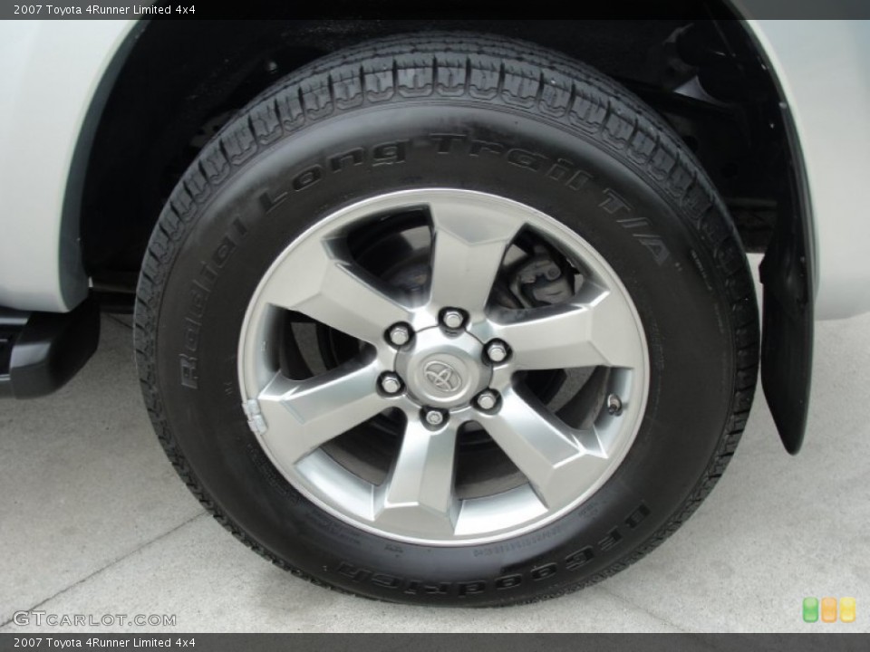 2007 Toyota 4Runner Limited 4x4 Wheel and Tire Photo #52538721