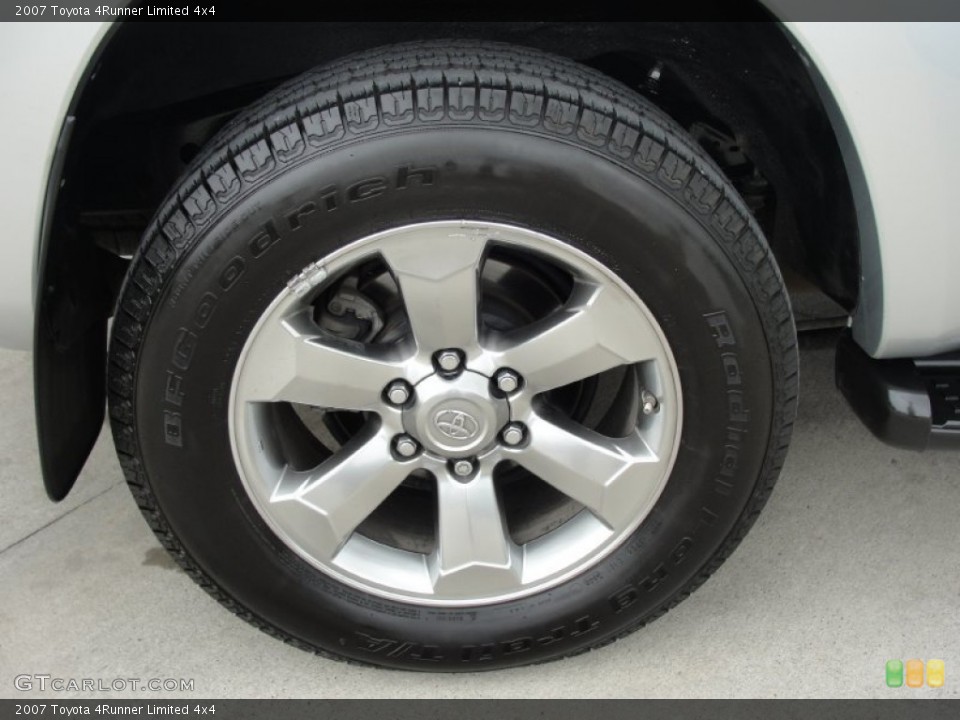 2007 Toyota 4Runner Limited 4x4 Wheel and Tire Photo #52538751