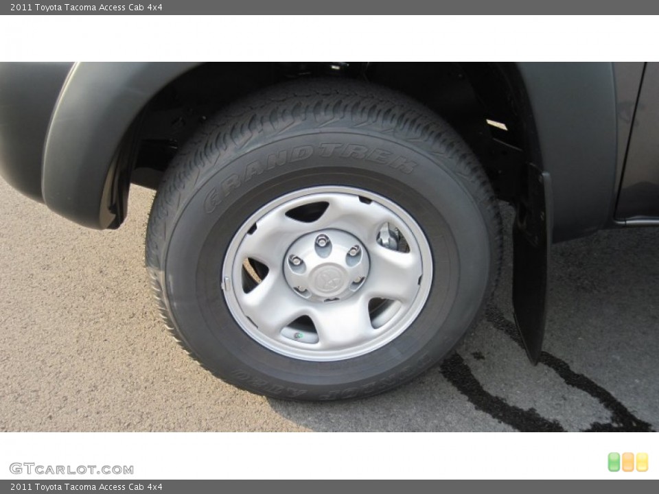 2011 Toyota Tacoma Access Cab 4x4 Wheel and Tire Photo #52540824