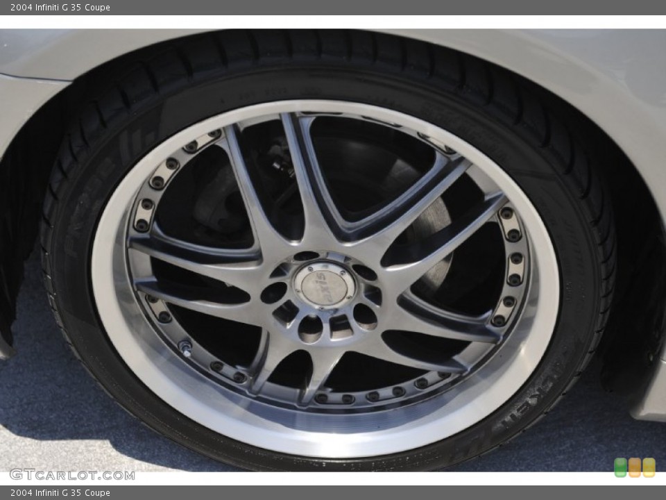 2004 Infiniti G Custom Wheel and Tire Photo #52542051