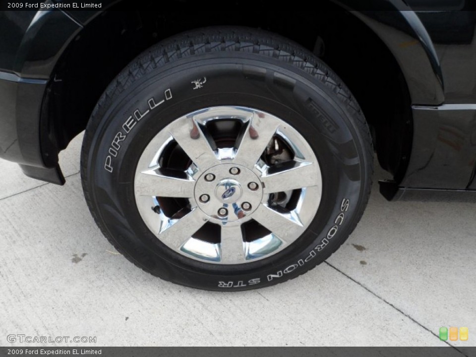 2009 Ford Expedition EL Limited Wheel and Tire Photo #52542180