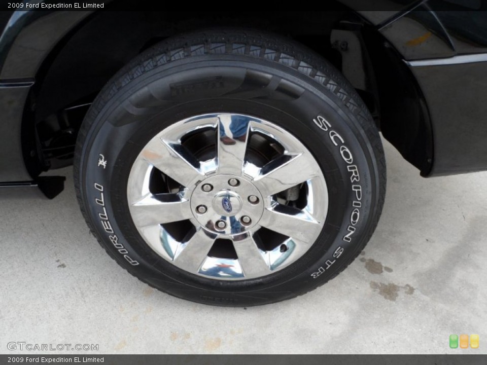 2009 Ford Expedition EL Limited Wheel and Tire Photo #52542192