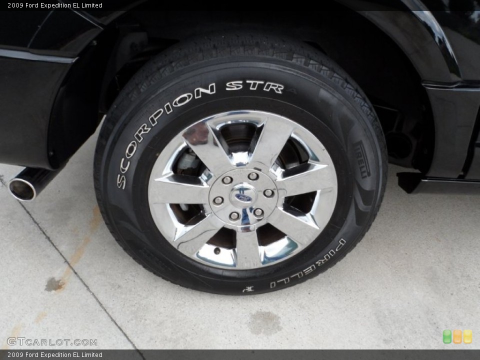 2009 Ford Expedition EL Limited Wheel and Tire Photo #52542201