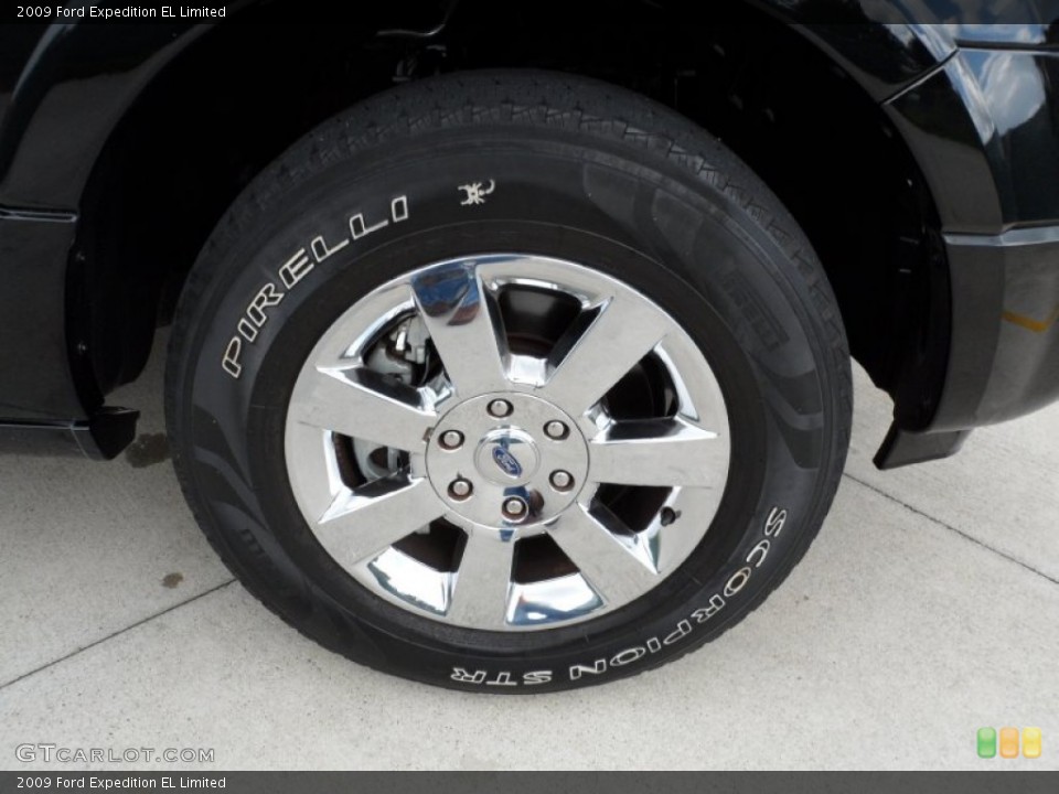 2009 Ford Expedition EL Limited Wheel and Tire Photo #52542213