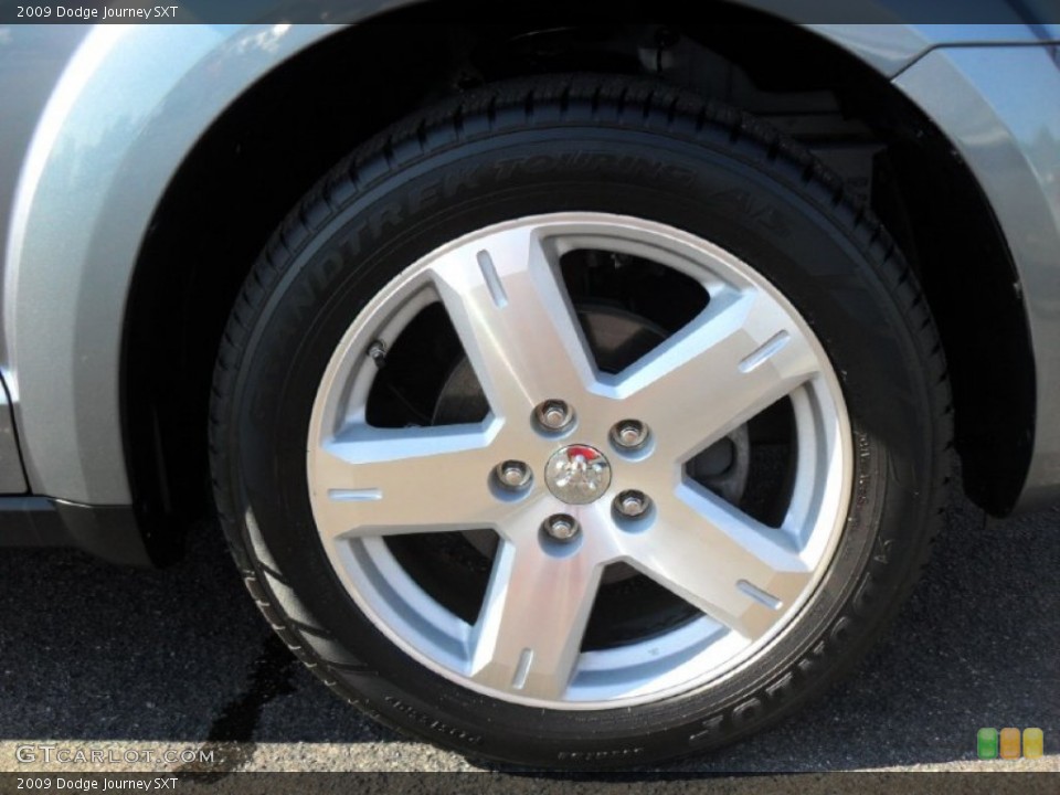 2009 Dodge Journey SXT Wheel and Tire Photo #52543317
