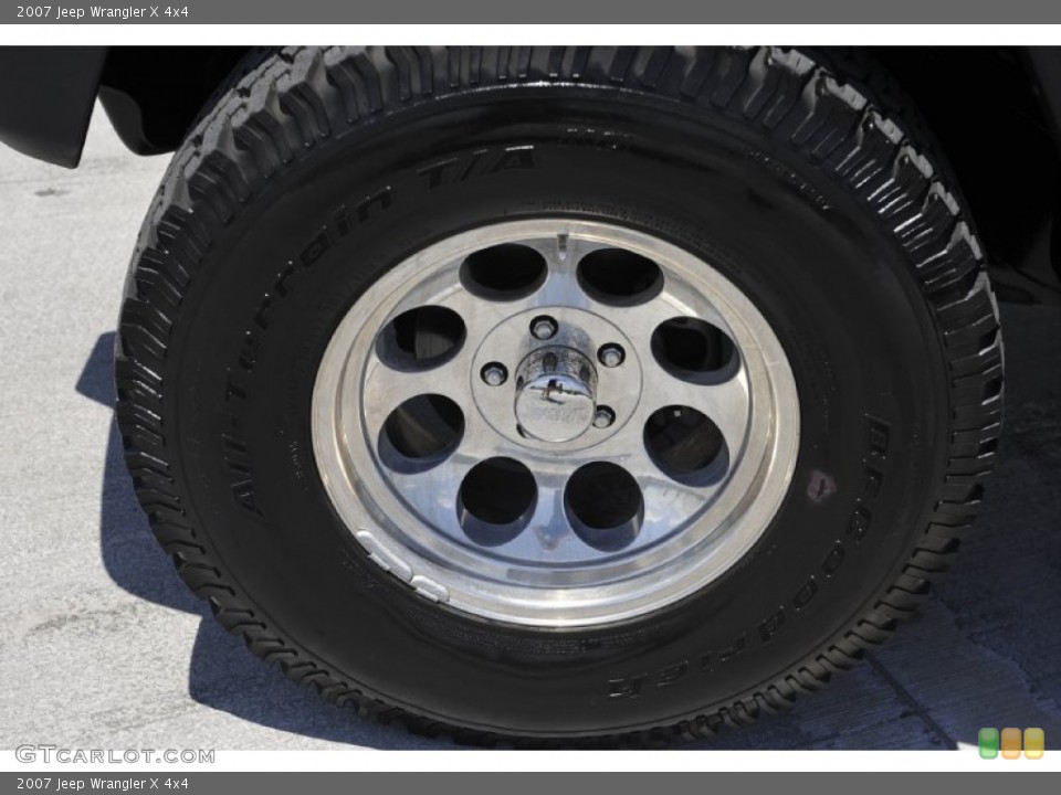 2007 Jeep Wrangler Custom Wheel and Tire Photo #52543422