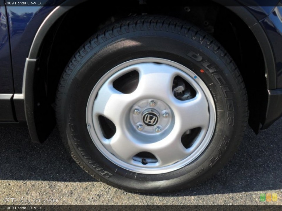 2009 Honda CR-V LX Wheel and Tire Photo #52543938