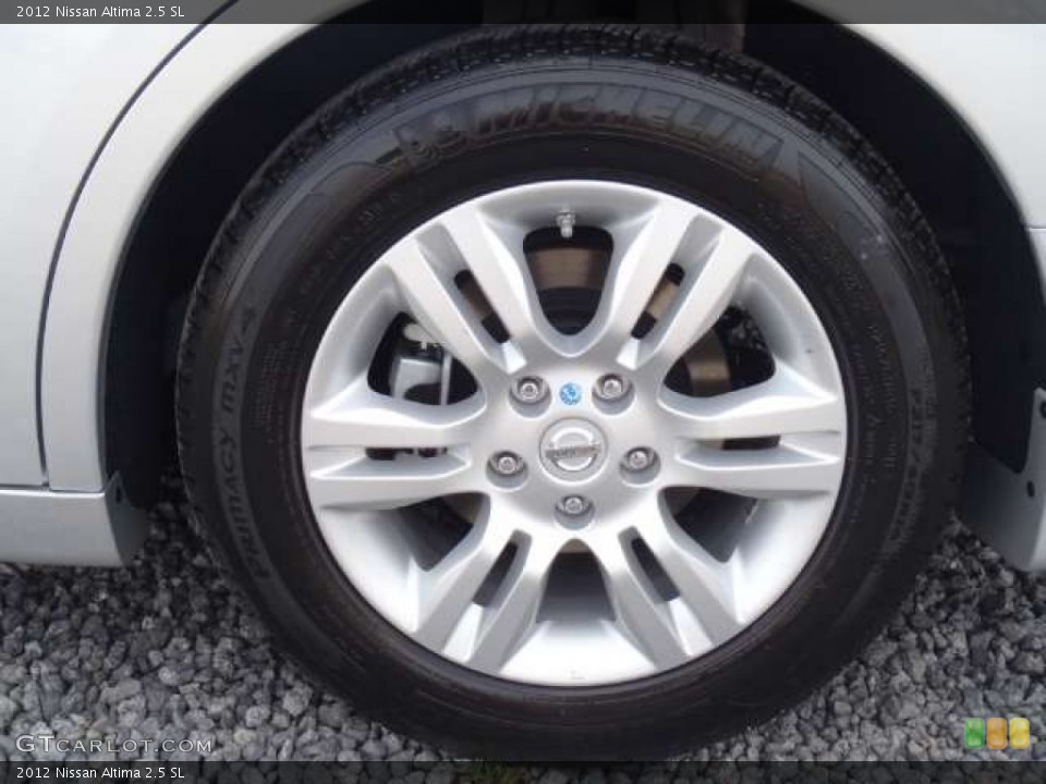 2012 Nissan Altima 2.5 SL Wheel and Tire Photo #52548602