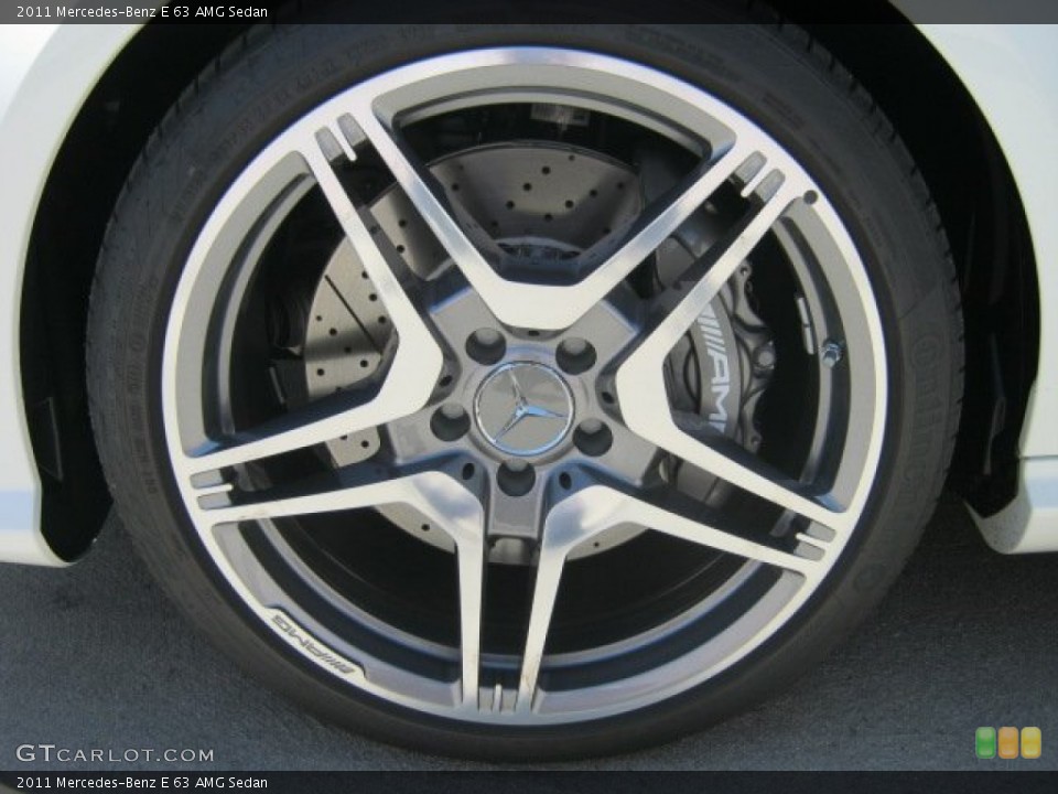 2011 Mercedes-Benz E 63 AMG Sedan Wheel and Tire Photo #52557188