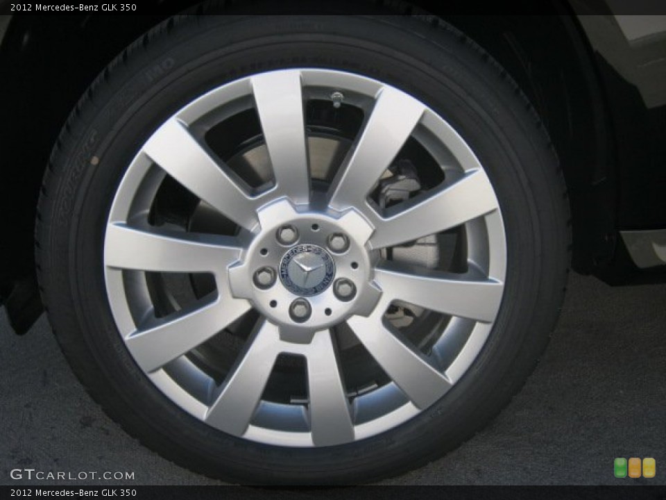 2012 Mercedes-Benz GLK 350 Wheel and Tire Photo #52558688