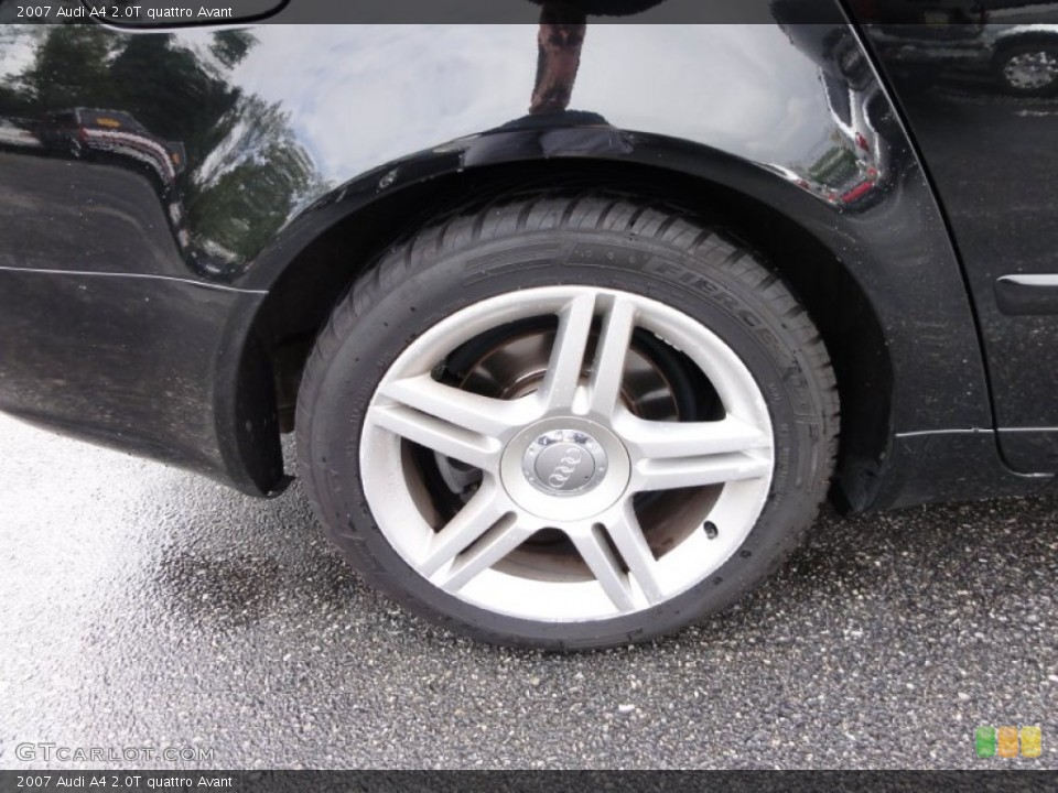 2007 Audi A4 2.0T quattro Avant Wheel and Tire Photo #52560221