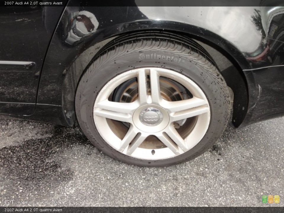 2007 Audi A4 2.0T quattro Avant Wheel and Tire Photo #52560308