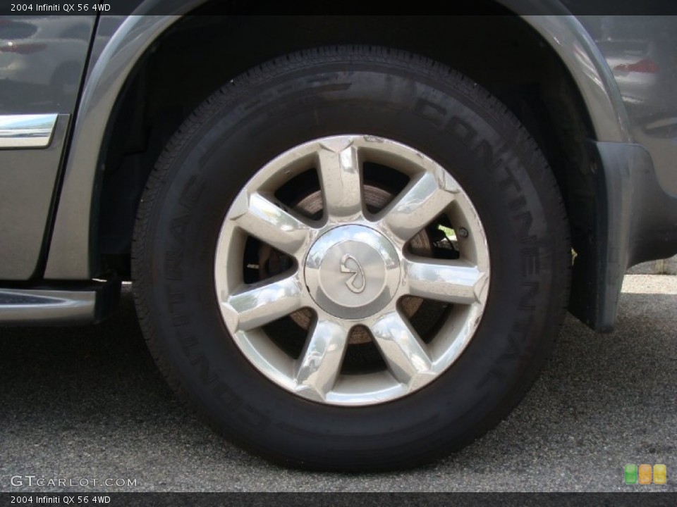 2004 Infiniti QX 56 4WD Wheel and Tire Photo #52561673
