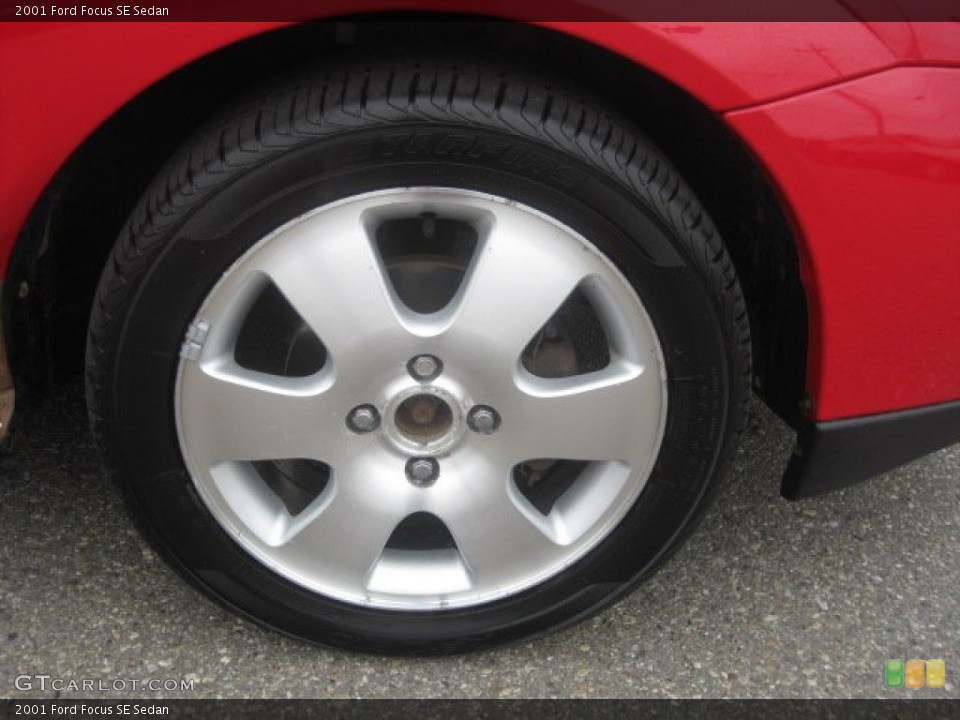 2001 Ford Focus SE Sedan Wheel and Tire Photo #52563230