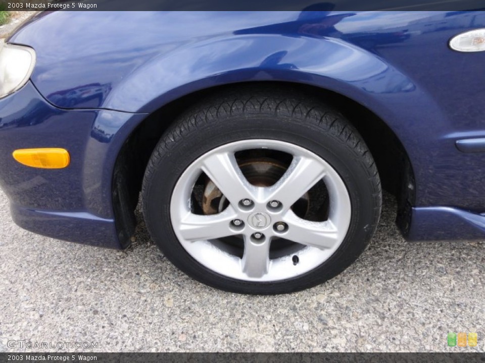 2003 Mazda Protege 5 Wagon Wheel and Tire Photo #52564568