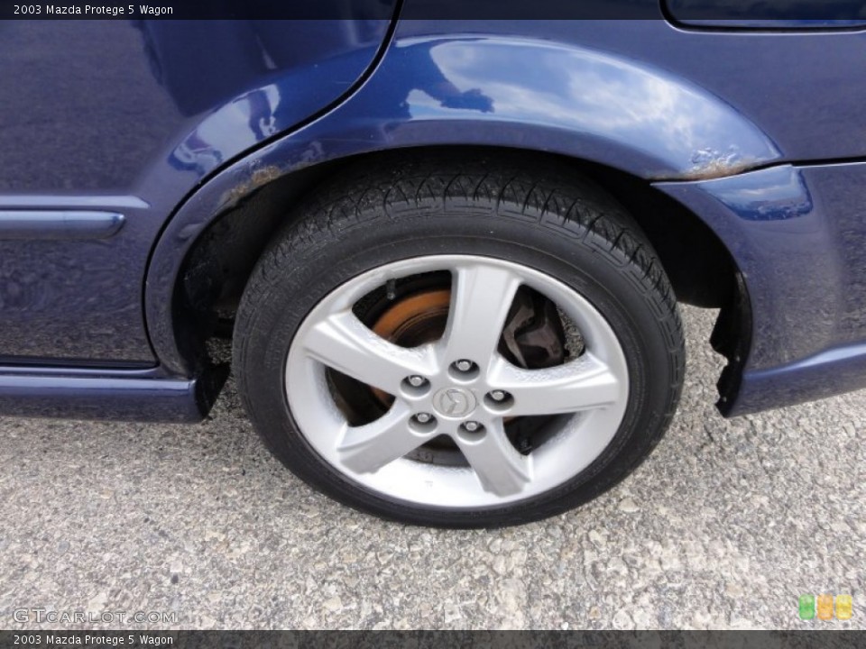2003 Mazda Protege 5 Wagon Wheel and Tire Photo #52564583