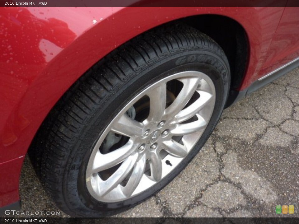 2010 Lincoln MKT AWD Wheel and Tire Photo #52566482