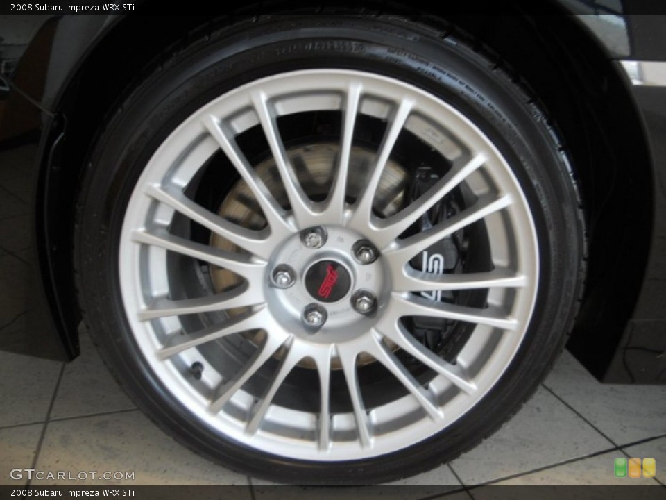 2008 Subaru Impreza WRX STi Wheel and Tire Photo #52569071