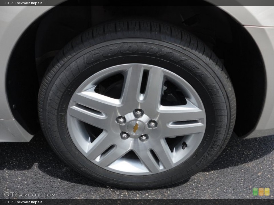 2012 Chevrolet Impala LT Wheel and Tire Photo #52574681