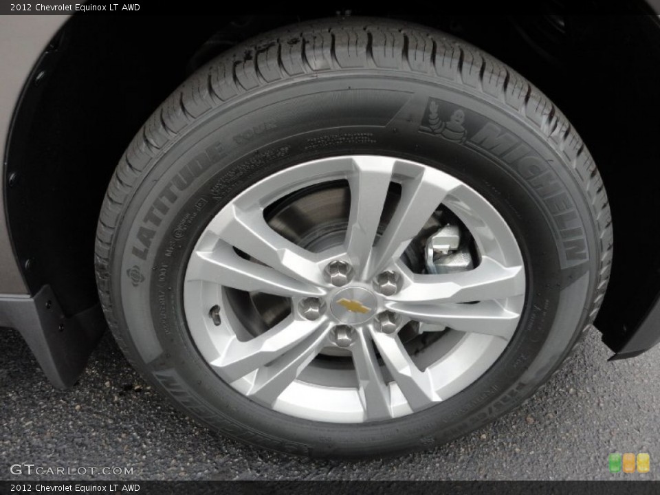 2012 Chevrolet Equinox LT AWD Wheel and Tire Photo #52574984