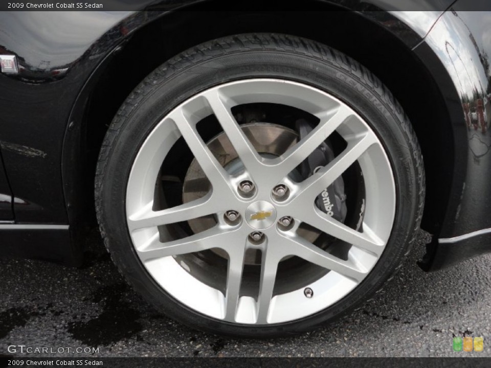 2009 Chevrolet Cobalt SS Sedan Wheel and Tire Photo #52575941