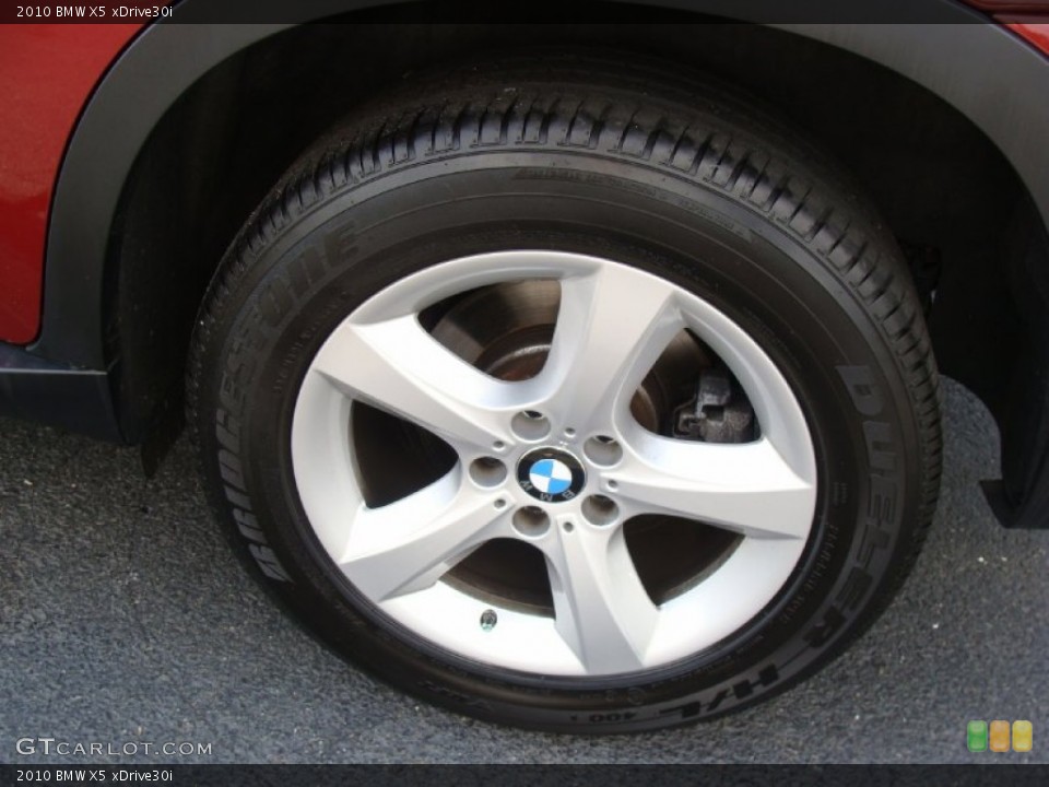 2010 BMW X5 xDrive30i Wheel and Tire Photo #52579514
