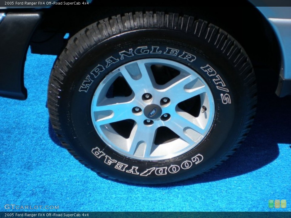 2005 Ford Ranger FX4 Off-Road SuperCab 4x4 Wheel and Tire Photo #52581218
