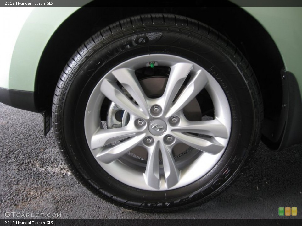2012 Hyundai Tucson GLS Wheel and Tire Photo #52583360