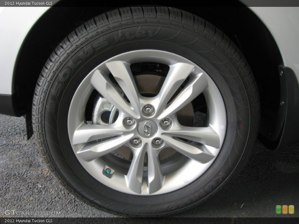2012 Hyundai Tucson GLS Wheel and Tire Photo #52584122