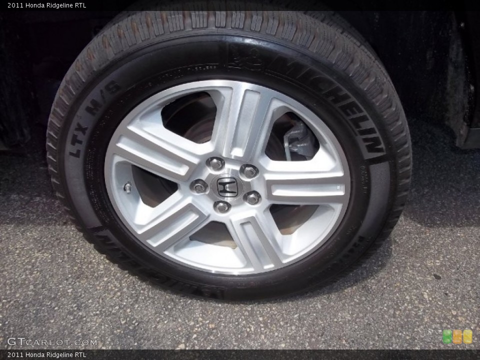 2011 Honda Ridgeline RTL Wheel and Tire Photo #52584332
