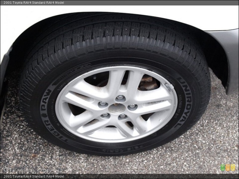 2001 Toyota RAV4  Wheel and Tire Photo #52586153
