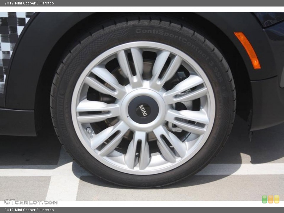 2012 Mini Cooper S Hardtop Wheel and Tire Photo #52588040