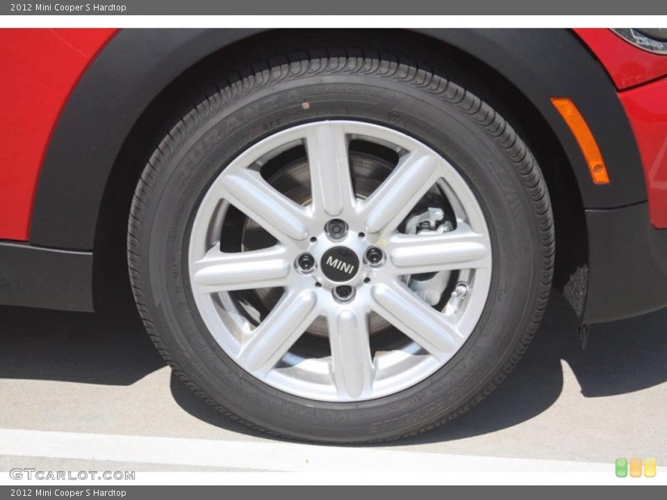 2012 Mini Cooper S Hardtop Wheel and Tire Photo #52588205