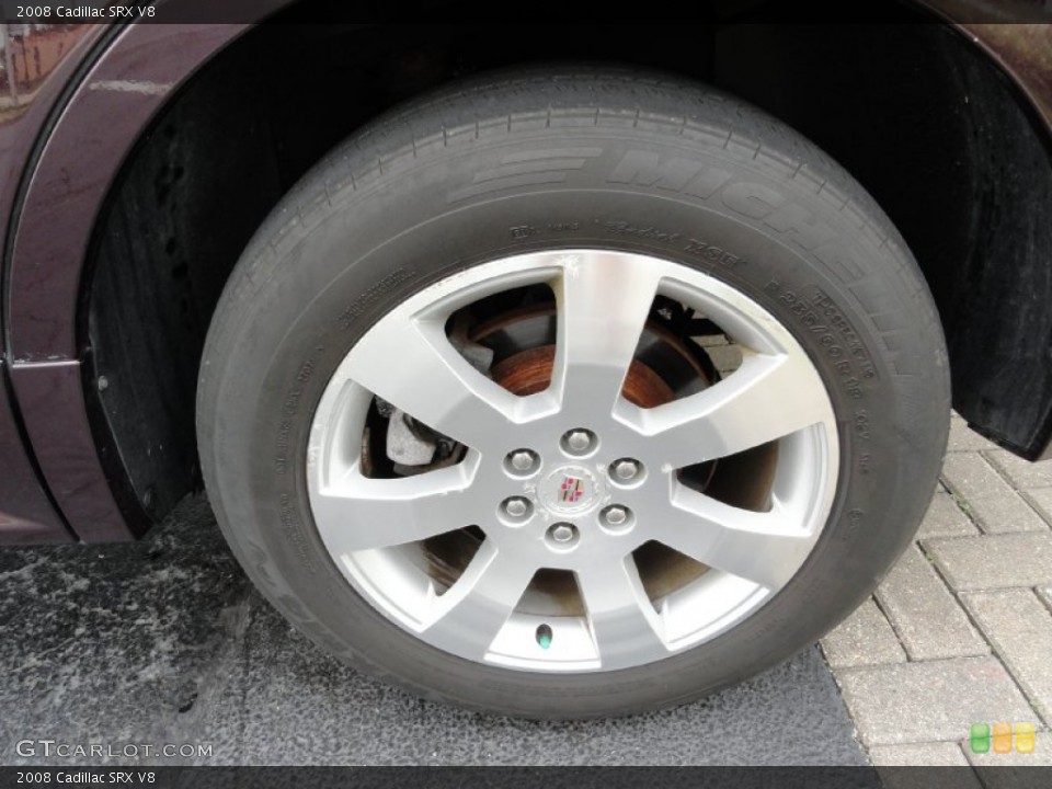 2008 Cadillac SRX V8 Wheel and Tire Photo #52590308