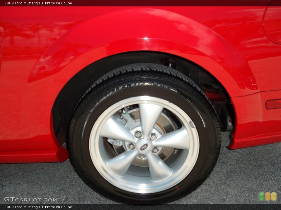 2009 Ford Mustang GT Premium Coupe Wheel and Tire Photo #52590887
