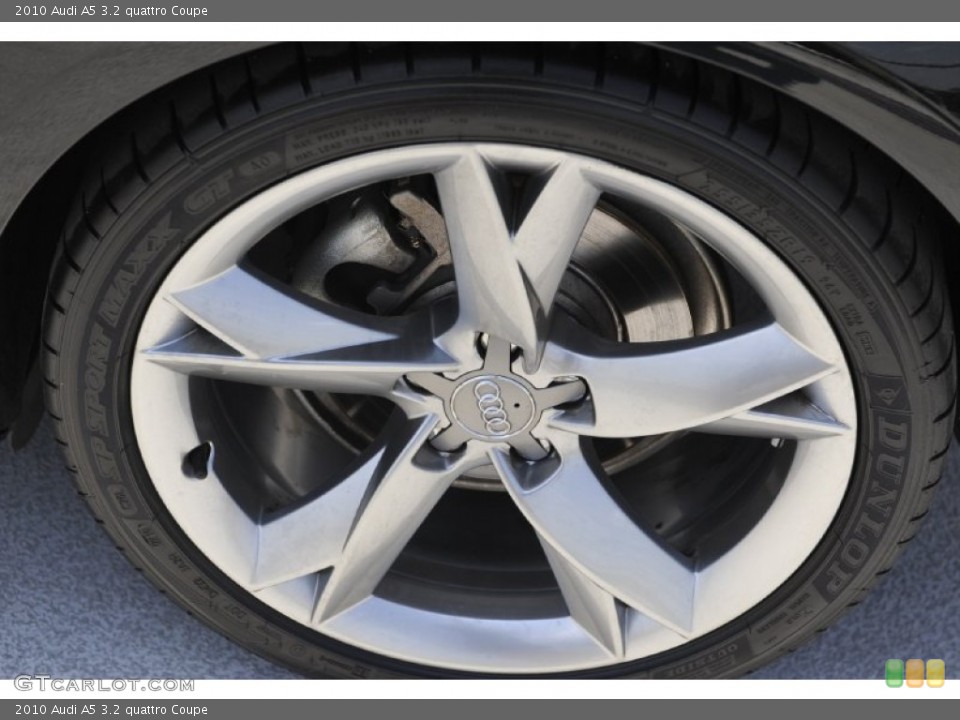 2010 Audi A5 3.2 quattro Coupe Wheel and Tire Photo #52592741
