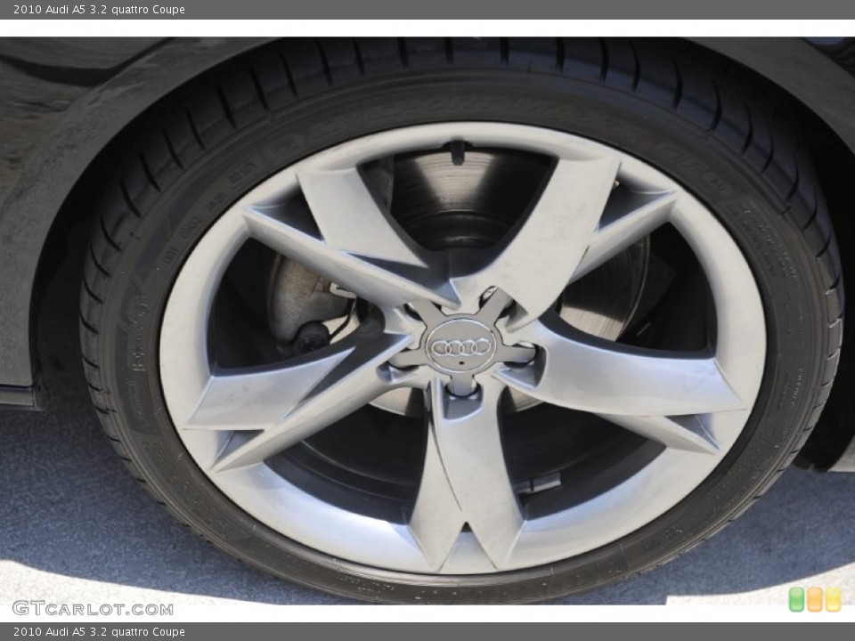 2010 Audi A5 3.2 quattro Coupe Wheel and Tire Photo #52592798