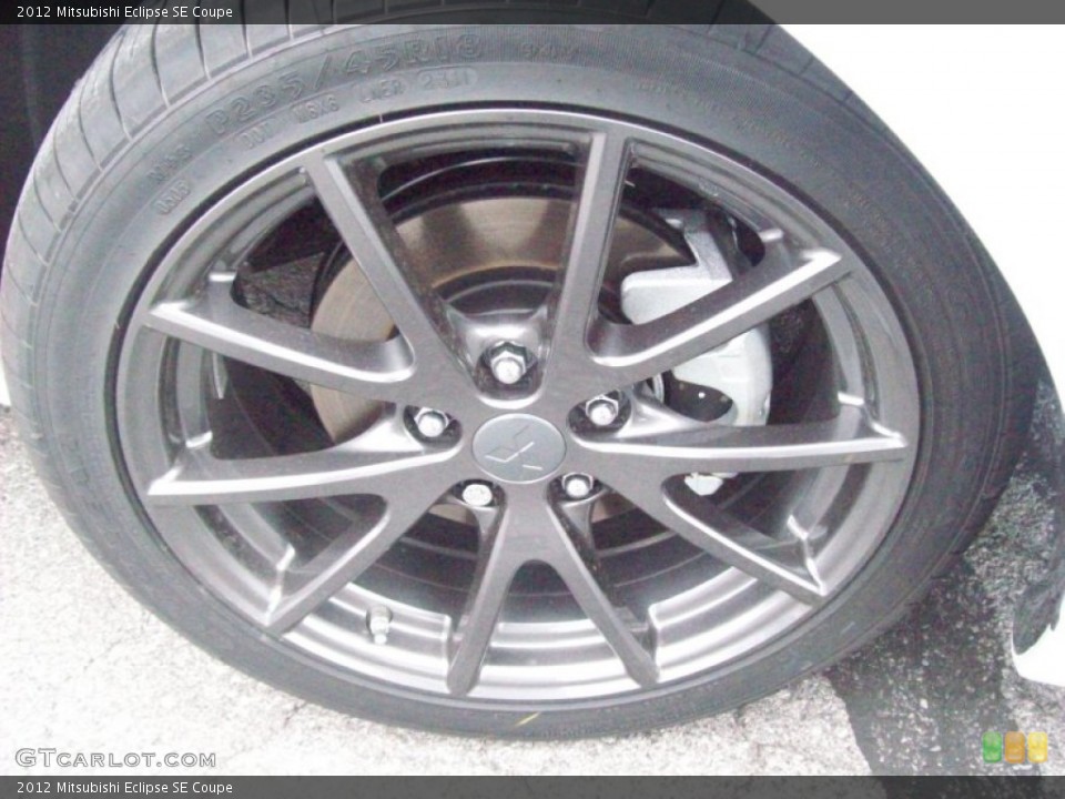 2012 Mitsubishi Eclipse SE Coupe Wheel and Tire Photo #52593980