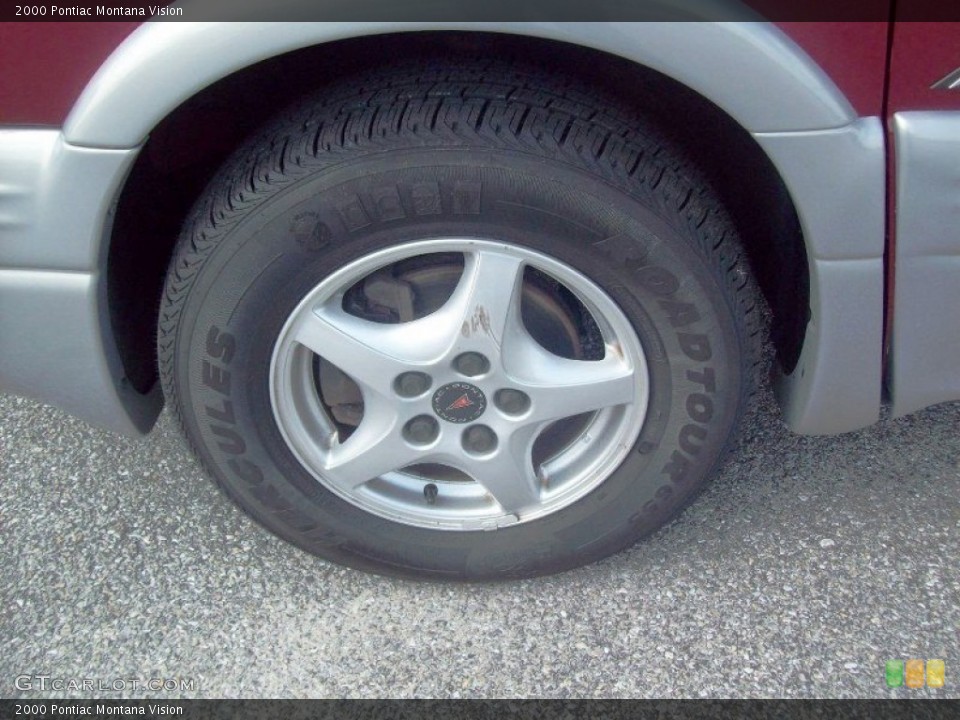 2000 Pontiac Montana Vision Wheel and Tire Photo #52595861