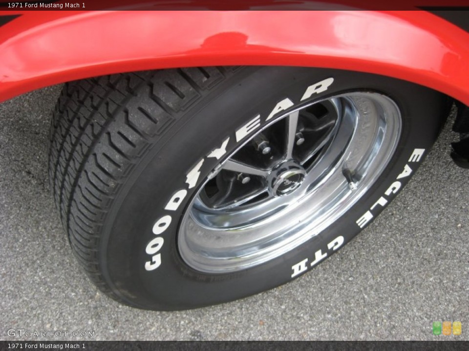 1971 Ford Mustang Mach 1 Wheel and Tire Photo #52605878