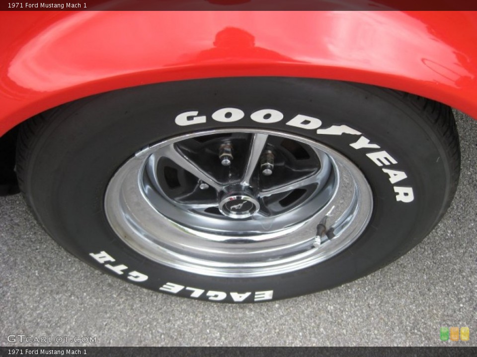 1971 Ford Mustang Mach 1 Wheel and Tire Photo #52605926