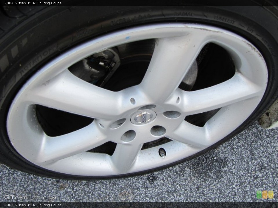 2004 Nissan 350Z Touring Coupe Wheel and Tire Photo #52606712
