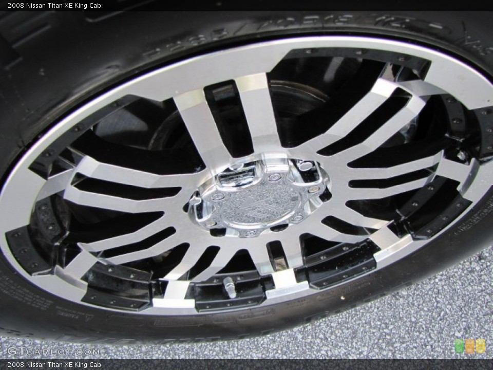 2008 Nissan Titan Custom Wheel and Tire Photo #52607012