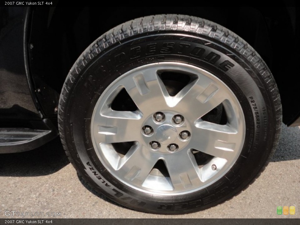 2007 GMC Yukon SLT 4x4 Wheel and Tire Photo #52615232