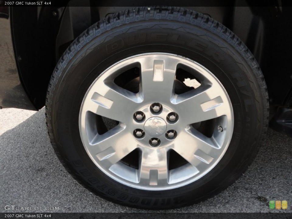 2007 GMC Yukon SLT 4x4 Wheel and Tire Photo #52615250