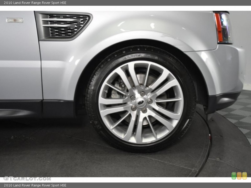 2010 Land Rover Range Rover Sport HSE Wheel and Tire Photo #52617353
